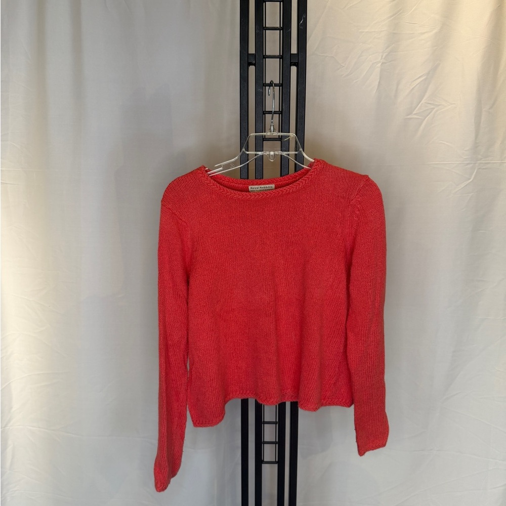 Royal Robbins Vibrant Red‎ Crew Neck Sweater (vintage)